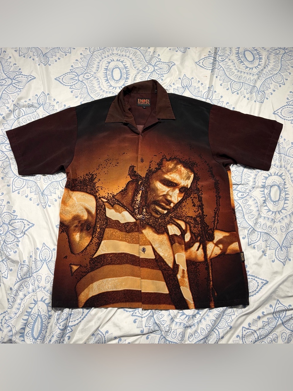Vintage Bob Marley AOP Button up